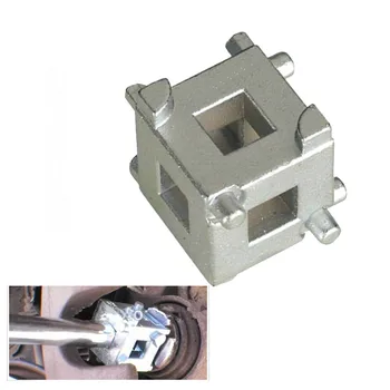 

Car Auto Metal Silver Rear 4 Wheel Disc Brake Piston 3/8 inch Caliper Wind Back Sturdy Cube Motor Durable Repair Hand Tools