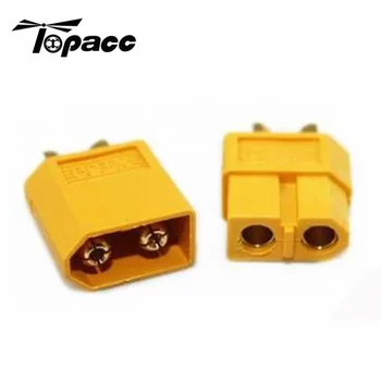 

Hot Sale Golden 7 * 6 * 3cm Size XT60 Male Female Bullet Connectors Plugs For RC Battery And RC Motors