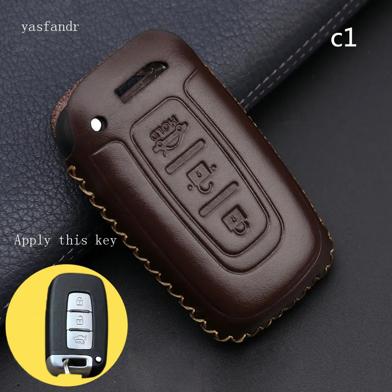 

car accessories key cover case araba aksesuar For Tucson Elantra new Santafe 3 button remoteshell holder accessoriy