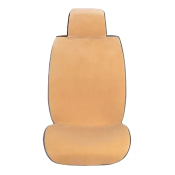 

Warm Plush Car Seat Cover for Front Seat Soft Fluffy Winter Seat Cushion Cover Fits Most Car Truck SUV Seats(Light Yellow)