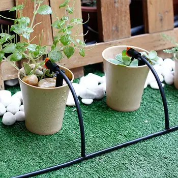

10PCS Garden Watering Connectors Garden Irrigation Hose Water Pipe Joints Watering Systems Spare Parts
