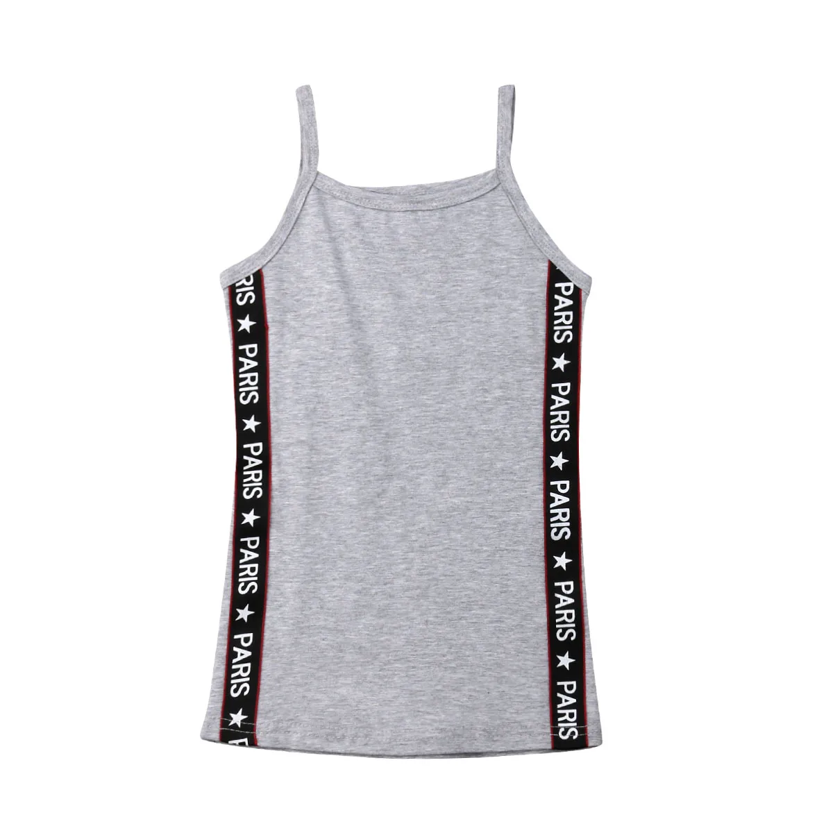 

Summer Kids Baby Girl Letter Dress Sleeveless Cotton Party Dress Sundress 1-6Y