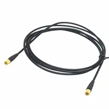Cable Dual MD Microdot to BNC M Ultrasonic TOFD NDT 6.5FT transducer instrument 