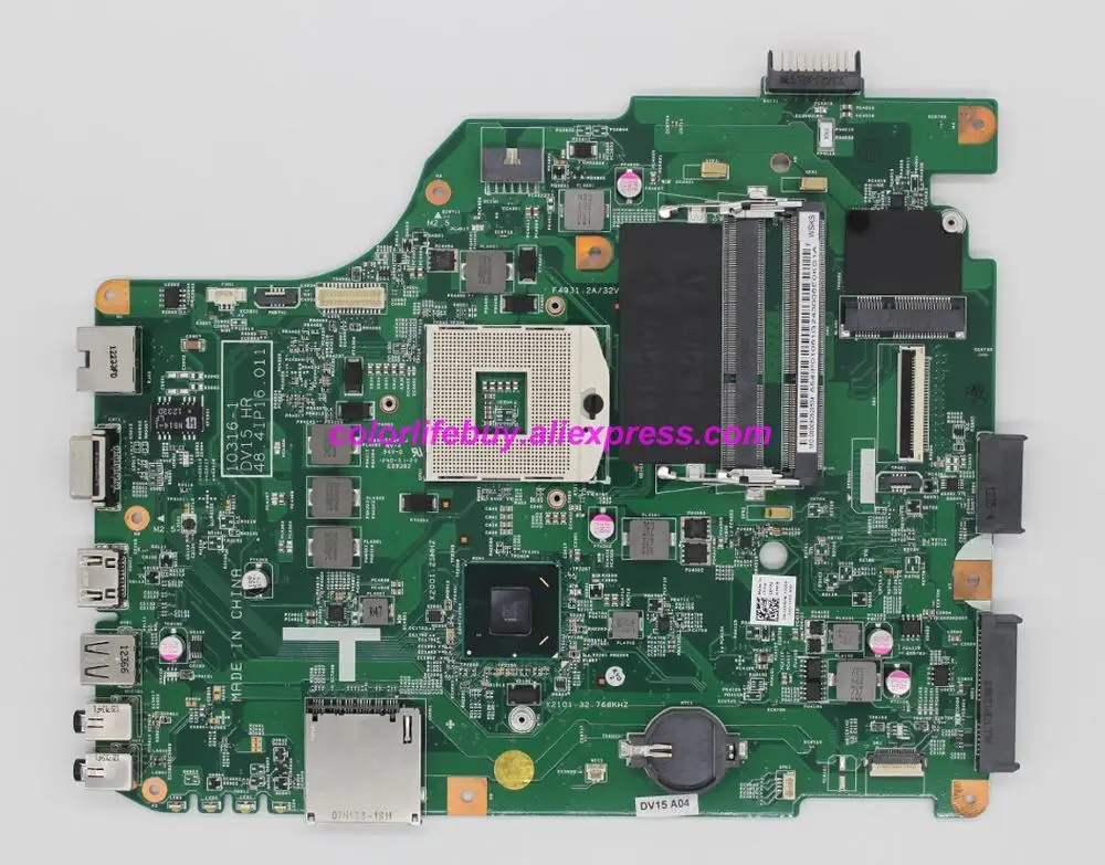 

Genuine FP8FN 0FP8FN CN-0FP8FN 10316-1 48.4IP16.011 HM67 DDR3 Laptop Motherboard for Dell Inspiron N5050 Notebook PC