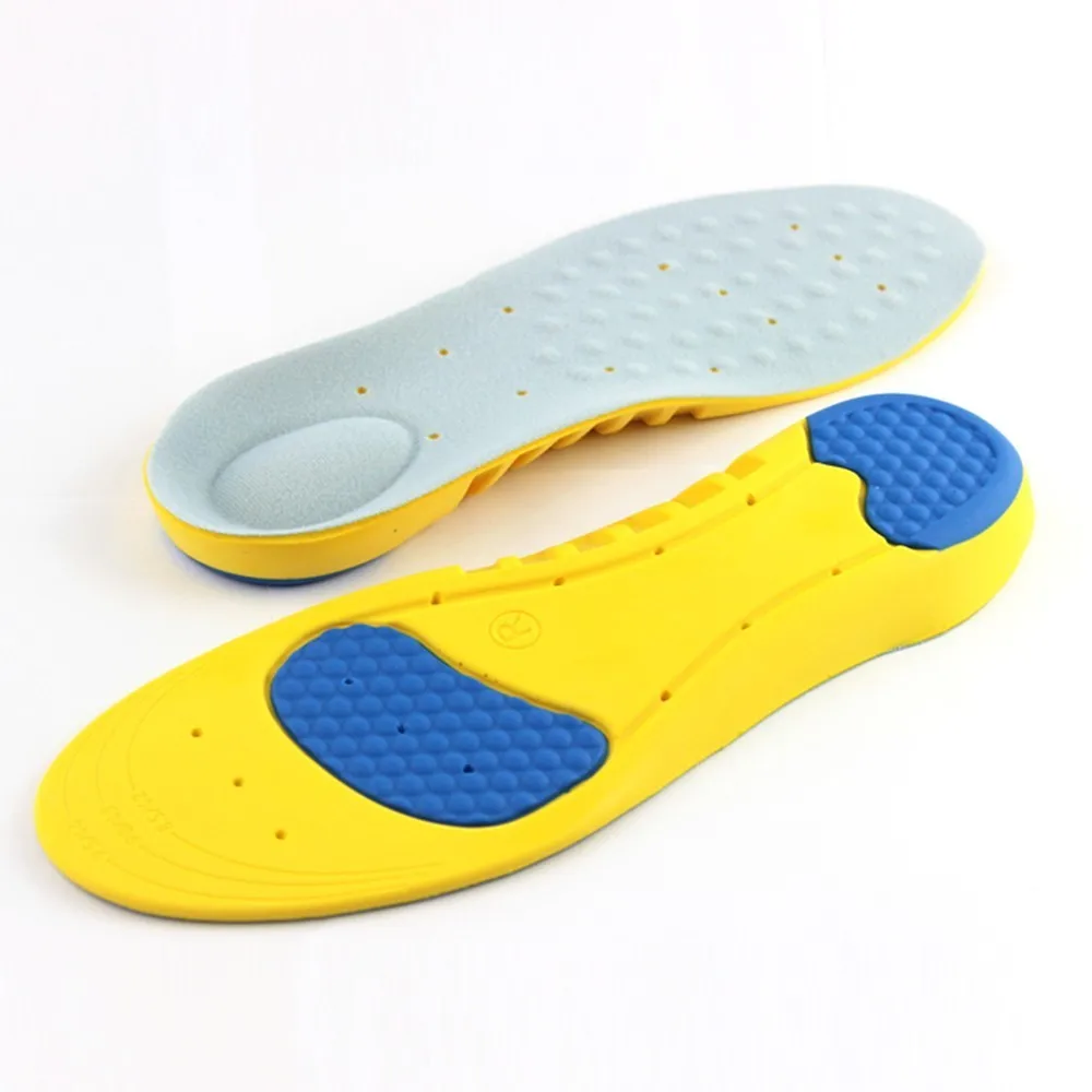 Silicon Gel Insoles Foot Care Plantar Fasciitis Heel Spur Running Sport