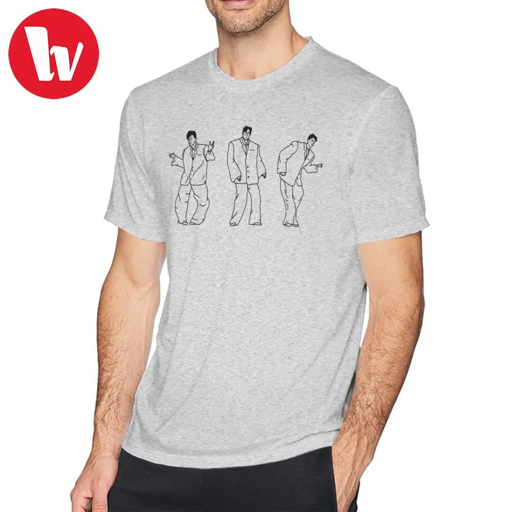 

Talking Heads T Shirt David Byrne S Big Suit T-Shirt Men Classic Tee Shirt Cotton Short-Sleeve Oversized Fun Printed Tshirt