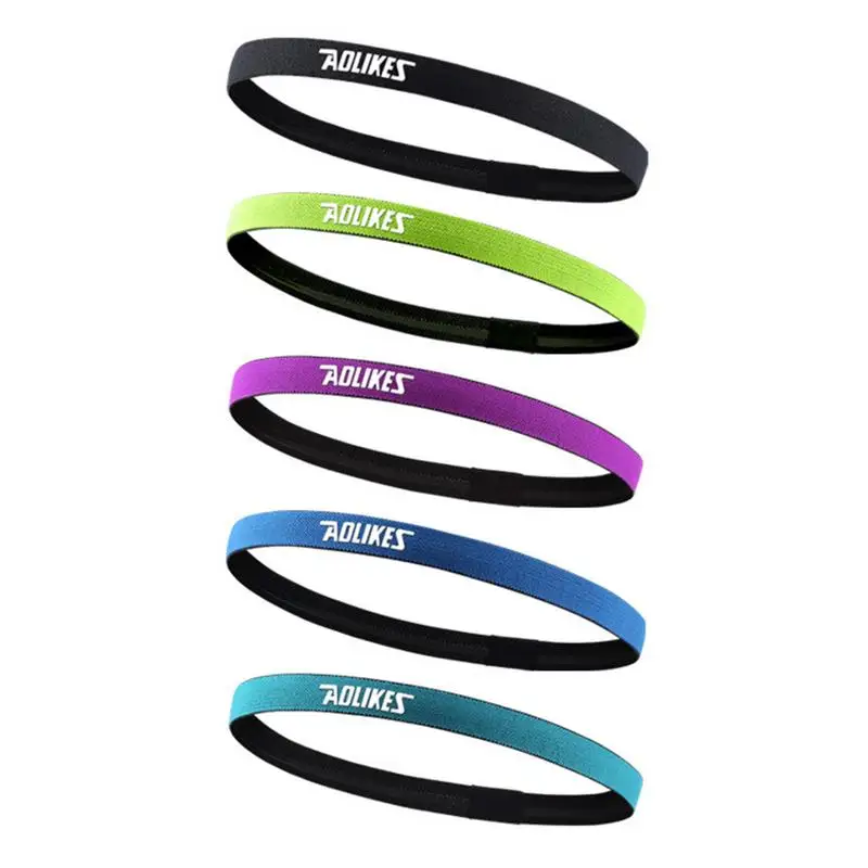 

Women Men Yoga Hair Bands Sports Headband Anti-slip Elastic Sweatband Yoga Running Biking Headscarf Outdoor Sport Hairband