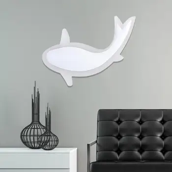 

30LED/36LED Warm Light Wall Lights Modern Corridor Hallway Bedside Lamp Minimalist Creative Dolphin/aircraft Shape Light