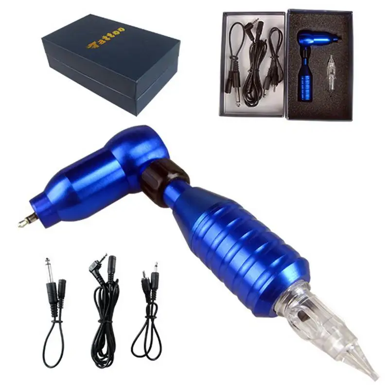 

Professional No Noise Tattoo Machine Aluminum Alloy Rotary Pen Audio Interface Rotary Tattoo Pen for Body Eyebrow Art Tool