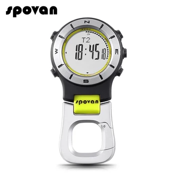 

SPOVAN Smart Watch Altimeter Barometer Compass LED Clip Watch Sports Watches Fishing Hiking Climbing Pocket Watch