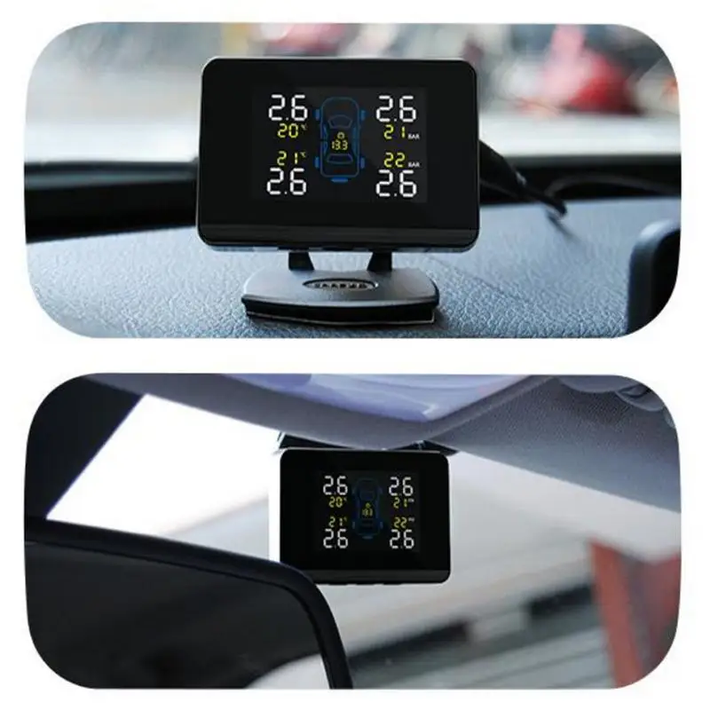 Беспроводная автомобильная система контроля давления в шинах CAREUD U906 TPMS + 4