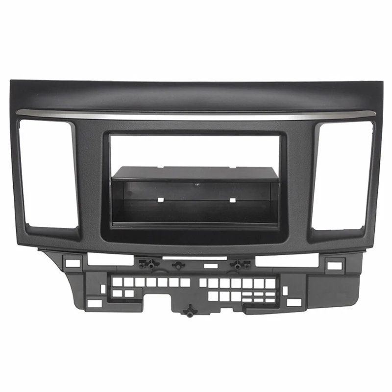 

Double Din For Mitsubishi Lancer Fortis Radio Dvd Stereo Panel Dash Mounting Installation Trim Kit Face Frame