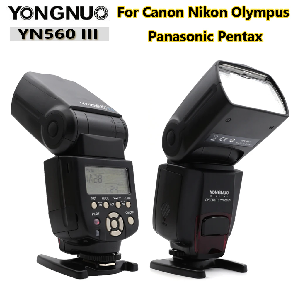 

yongnuo YN560 III YN560III flash 2.4G Wireless Master & Group Photo Speedlite for Nikon Canon Pentax Olympus Sony DSLR Camera