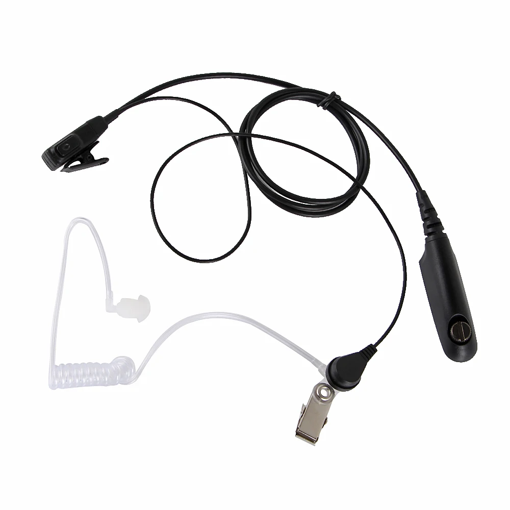 

Air Acoustic Tube Earpiece Mic Headset PTT for Motorola GP380 Portable Radio Walkie Talkie GP 340 GP328 GP1280 PRO5150 GP338