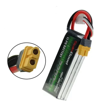 

Soldgood 11.1V 2200mAh 100C 3S Lipo Battery XT30 Plug
