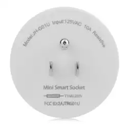 2 шт. Wi Fi беспроводной умные ПДУ таймер мини Wi Fi Plug 2200 Вт переключатель США 125 В AC мощность розетка белый