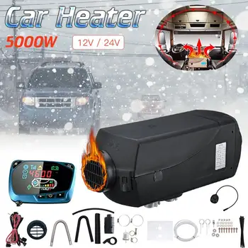 

Car Heater 5KW 12V/24V Air Diesels Heater Parking Heater With Remote Control LCD Monitor For RV Motorhome Trailer Trucks Boats