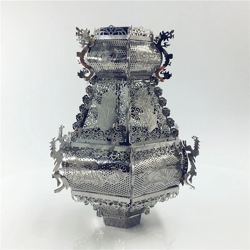 Модель MMZ 3D металлический нано пазл Танг фонарь для сборки своими руками модели