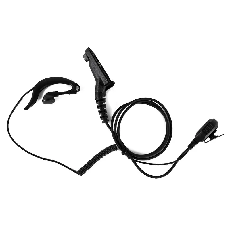 

for Motorola Radio XIR P8268 Black Ear Loop Earpiece earphone DP4400 P8200 APX4000 APX2000 APX6000 XPR6300 DGP5550 Walkie Talk