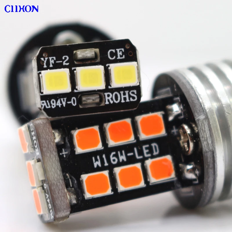 2 шт. 1156 Ba15s P21w Bau15s 15 SMD светодиодные лампы 7506 1141 автомобильное торможение обратная