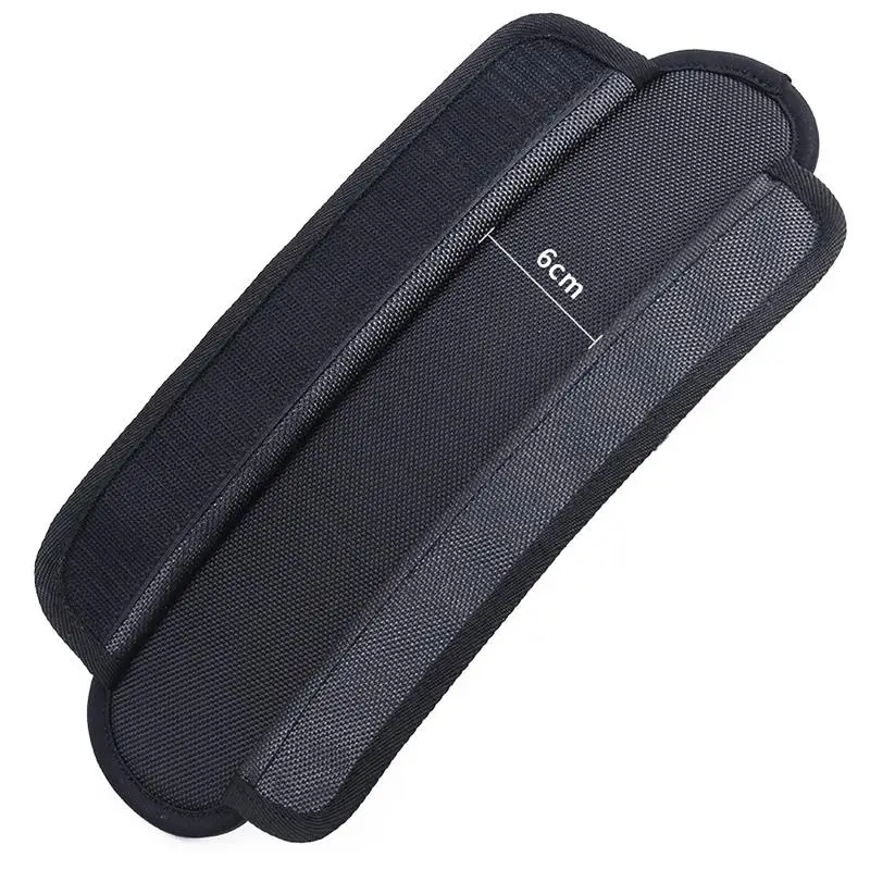 Black Guitar Strap Pad Shoulder Pad Comfortable Protective Padding