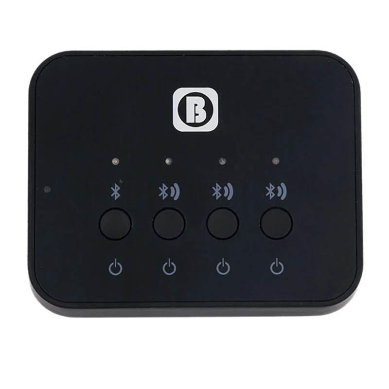 

Bw-107 Bluetooth 4.0 Stereo Audio Transmitter Splitter Adapter Music Receiver Sharing Device Function For Mobile Phone For Ear