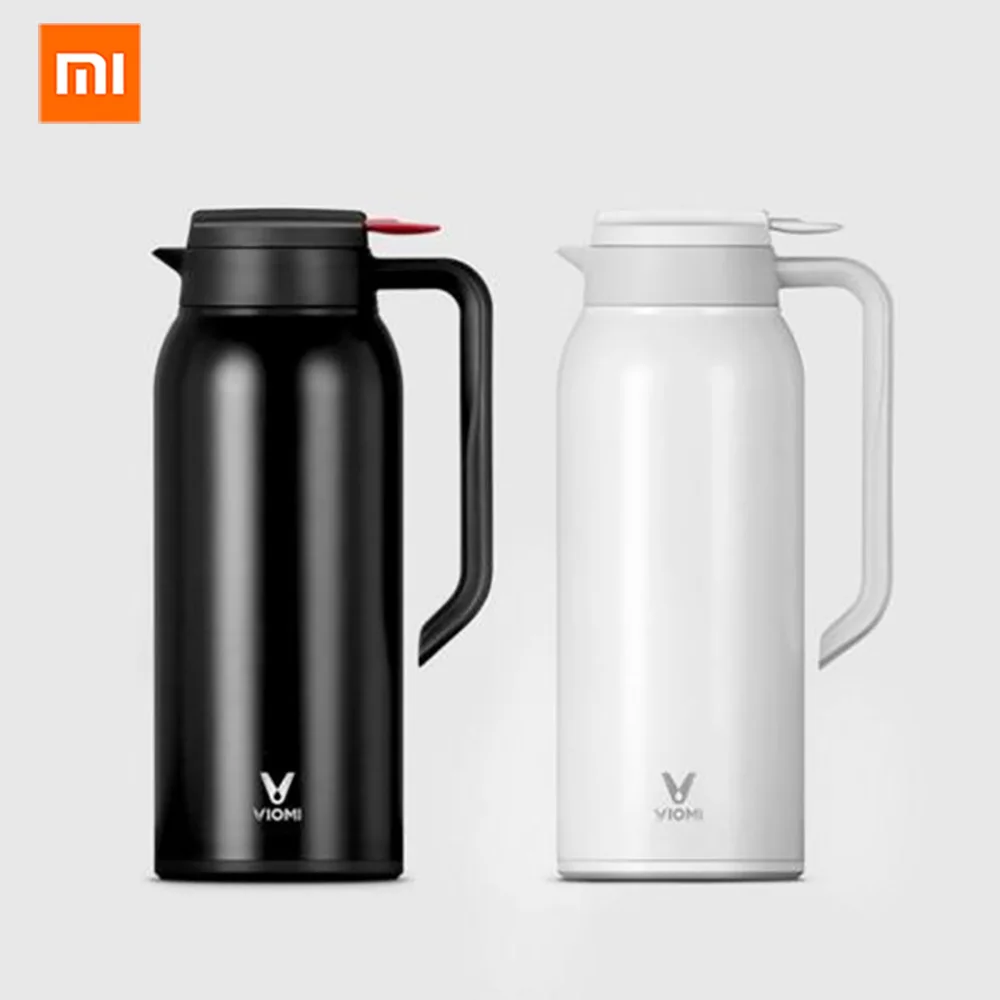 

2019 New Xiaomi Mijia VIOMI 1.5L Kettle Stainless Steel Vacuum Flask Protable Thermos Cups 24 Hours Water Smart Bottle Thermos