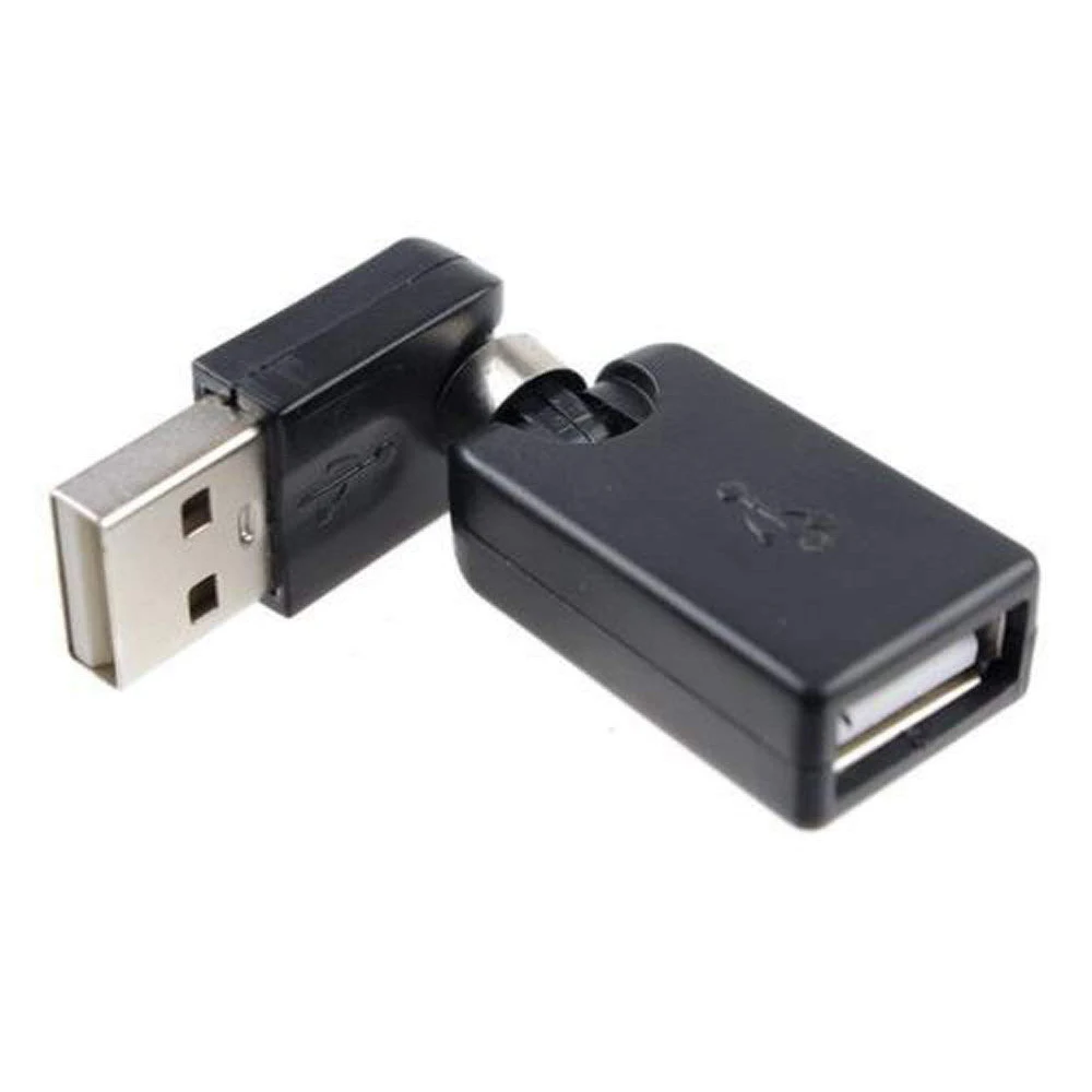 Вращающийся и Поворотный Переходник USB 2 0 типа A с разъемом для разъема углом