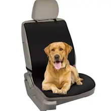Универсальное автомобильное сиденье, водонепроницаемый чехол для переднего сиденья для домашних собак, защитный Противоскользящий коврик для домашних собак, чехол для переднего сиденья