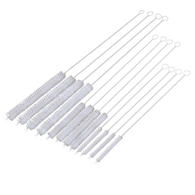 12 Piece Drinking Straw Cleaning Brush Straw Cleaner (12inch, 10inch