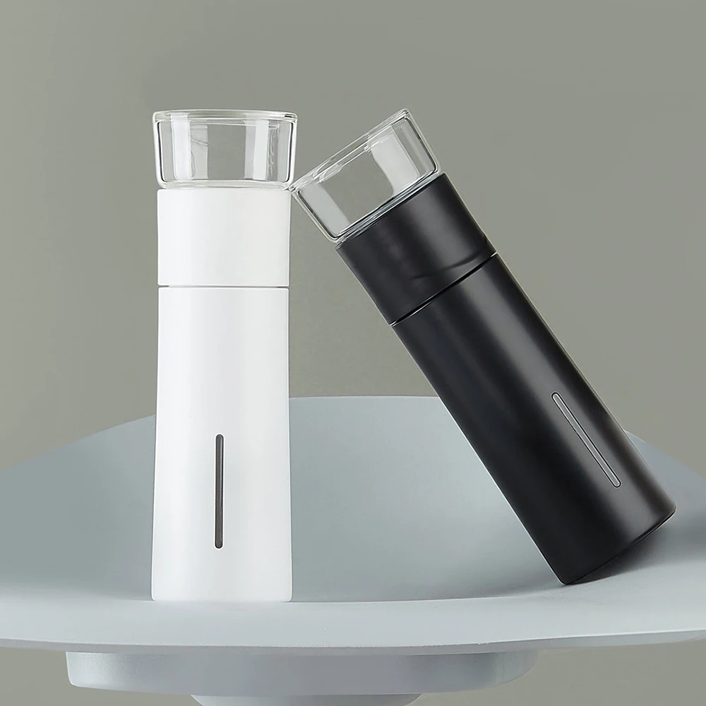 

Xiaomi Mijia PINZTEA Portable 300ml Water Mug Outdoor Travel Mugs Thermal Cup Tea Infuser Bottle Container Warm Keeping Cup