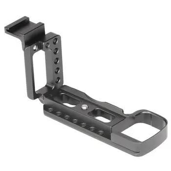

Hot TTKK Vertical Shoot Hand Grip With Hot Shoe For Ilce-6400L 6400M A6400 Quick Release L Plate Camera Bracket Holder
