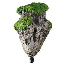 Аквариум мох Летающий камень водный орнамент пейзаж декорация искусственная плавающая пемза подвесной камень украшение аквариума