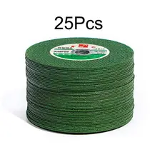 25 шт. резиновый режущий диск, шлифовальный круг, абразивные режущие диски, сверло для нержавеющей стали и металла, угловая шлифовальная машина, аксессуары