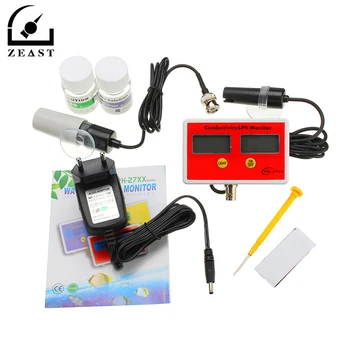 

New PH-2791 PH/EC 2-in-1 Detector Water Quality Online Analyzer PH/EC Monitor Resolution 0.01pH +-2%F.S PH Meter