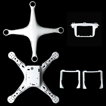 New Body Shell Top Bottom Cover Landing Gear for DJI Phantom 3 Pro/Adv Drone New Body Shell Top Bottom Cover Landing Gear for DJI Phantom 3 Pro/Adv Drone