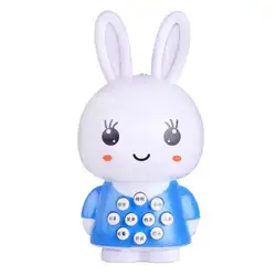 Пластиковый Электрический милый кролик история машина игрушка умный обучающий инструмент
