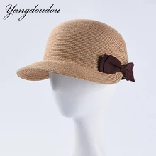 Casquette бейсболка s женский милый бант с резинкой регулируемая складная однотонная бейсболка для девочки Кепка Солнцезащитная