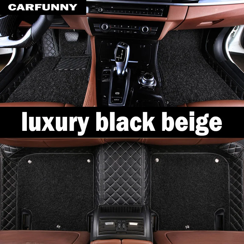 Пользовательские подходят автомобильные коврики для Toyota Camry Prado RAV4 Mark X Corolla Highlander