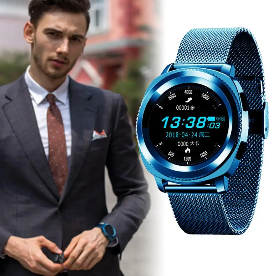 

Coocheer Smartwatch Waterproof Sedentary Reminder Sleep Heart Rate Monitor Bluetooth Smartwatch Unisex For iOS