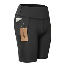 Женские шорты для тренировок, йоги, занятий спортом, тренировок, бега, непрозрачные шорты для фитнеса, шорты для йоги с карманами, тонкие колготки для спортзала