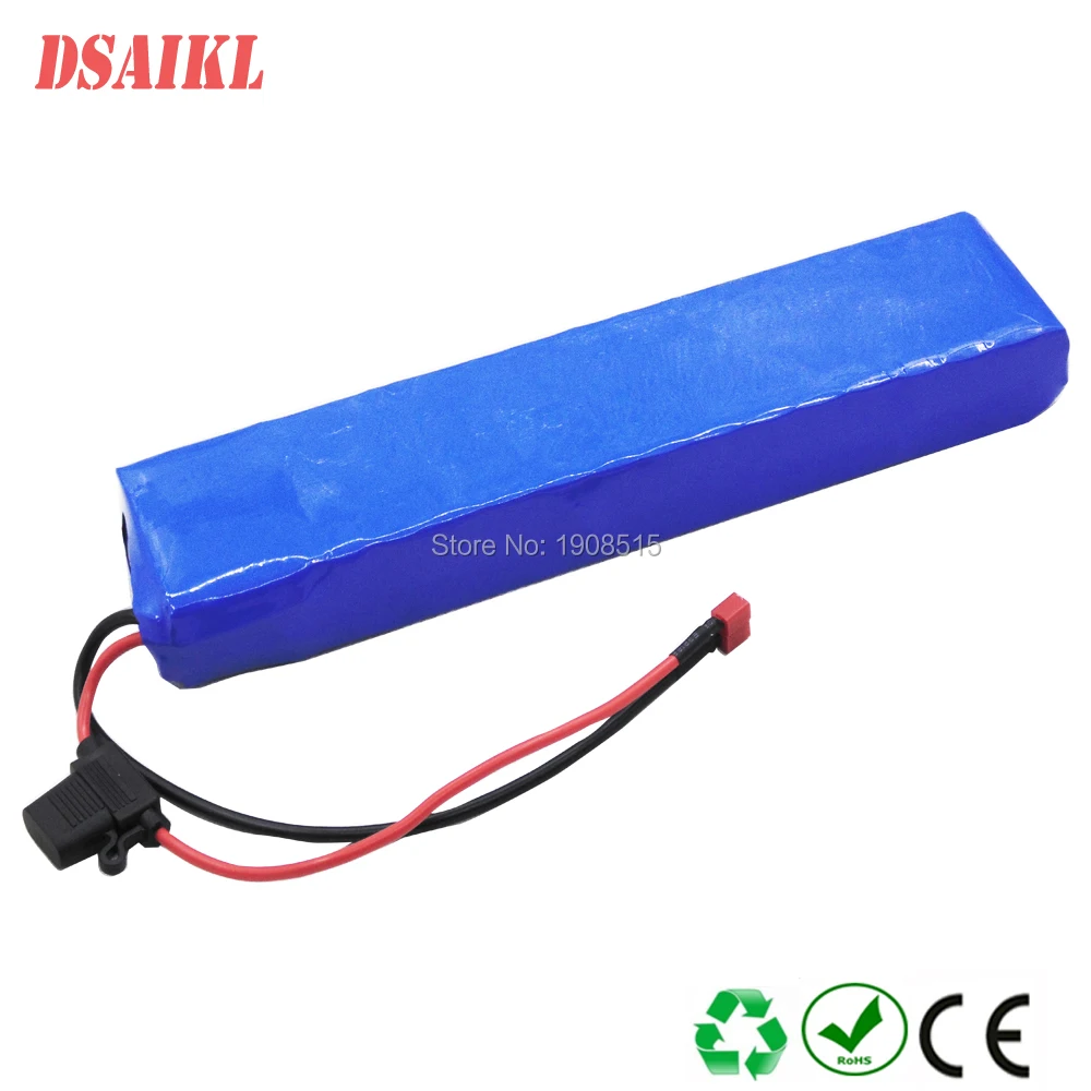 

Customized replace lithium 36V 10Ah for 36volt e-twow escooter battery pack with charger
