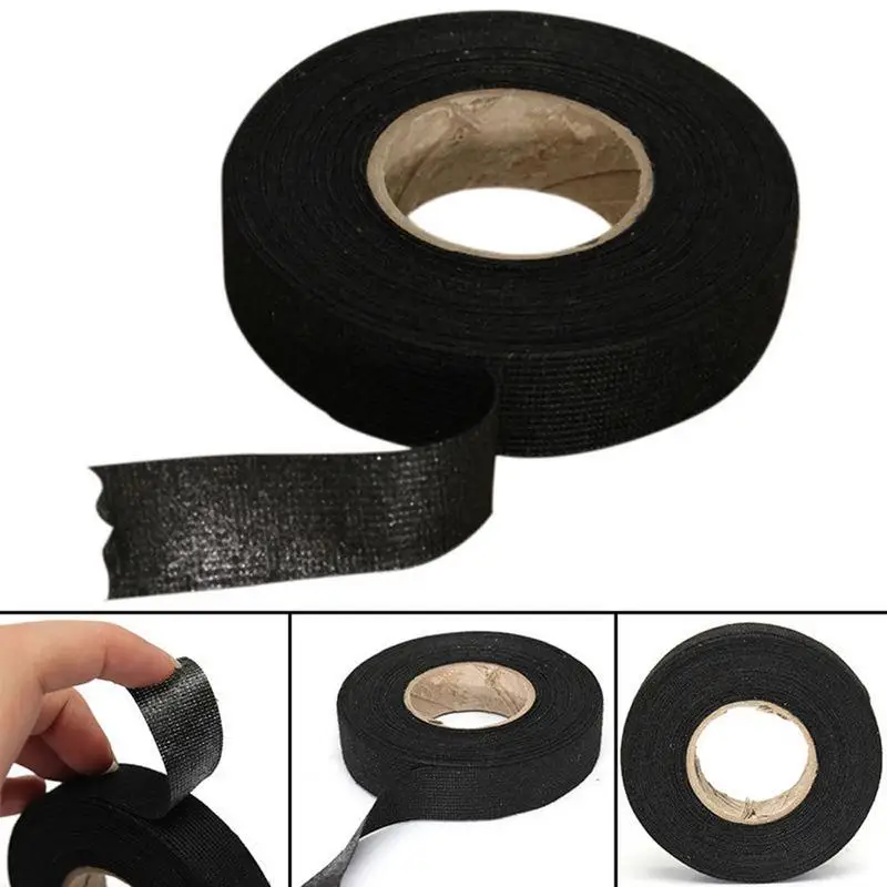 19mmx 25M Adhesive Cloth Fabric Tape Cable Looms Wiring Harness  X 