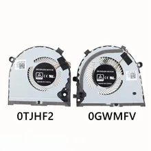 Ноутбук Процессор вентилятор охлаждения для Dell inspiron игра G3 G3-3579 3779 G5 5587 Тетрадь кулер 0TJHF2 0 gwmfv TJHF2 gwmfv