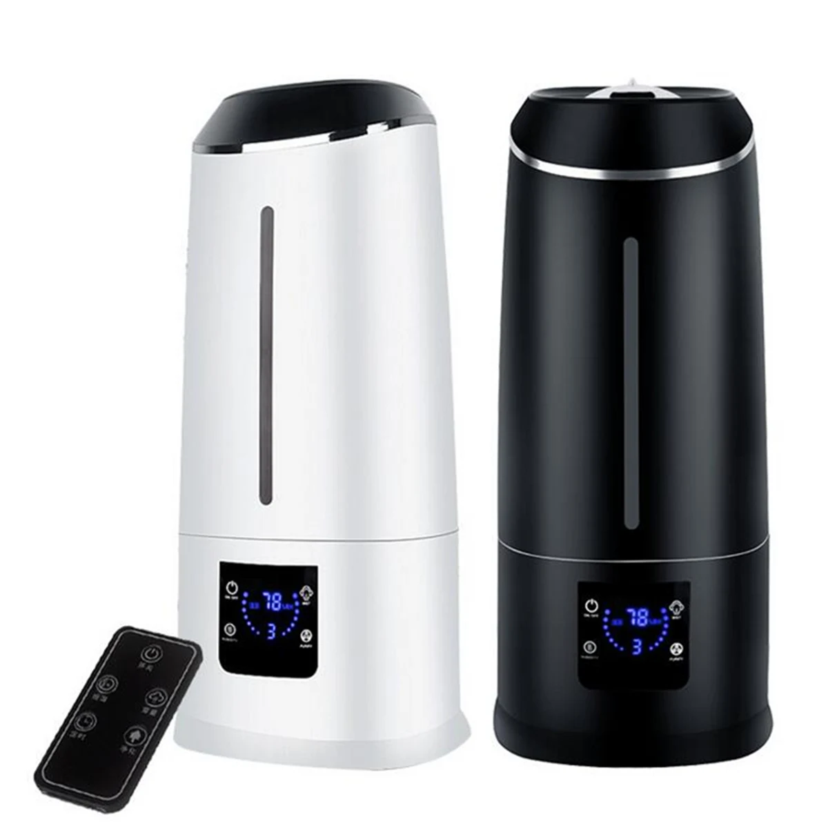 

6.5L Smart Ultrasonic Air Evaporative Humidifier Remote Control Aroma Diffuser LCD Screen Mist Maker Fogger Timing Air Purifier