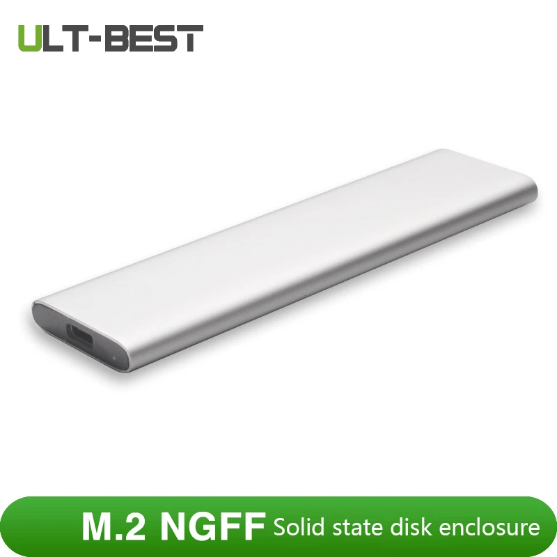 Ультратонкий 10 Гбит/с Usb 3 1 к M.2 B Key Ngff Ssd мобильный жесткий диск коробка адаптер