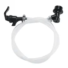 100 см пивной шланг с вечерние насадка для пикника и отсоединение шарикового фиксатора для пива бочонок