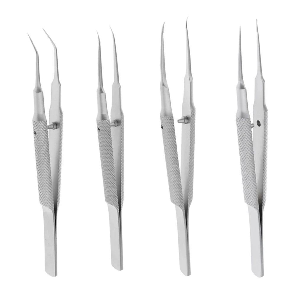 

High Quality Micro Precision Forceps Tweezers Fine Point Tips for Ophthalmic Eye Instrument - 11cm Ophthalmic Precision Tweezer