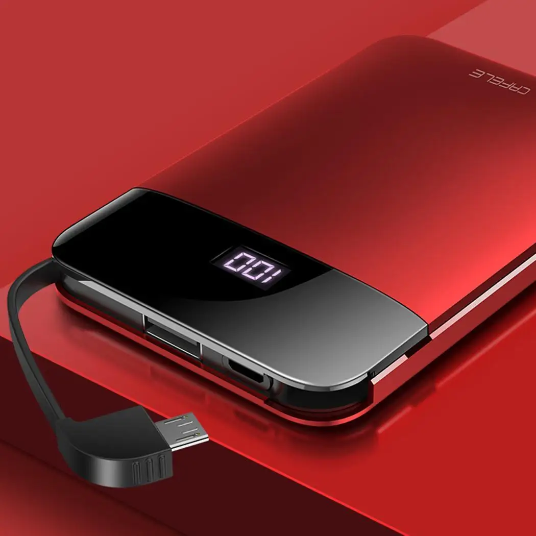 30000 mAh общий мини банк питания портативный 5V 2A смартфон внешний аккумулятор для