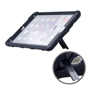 

10PCS 3 in 1 Amor Style Silicone PC Cases Cover for Apple Pad 2 3 4 mini 1 2 3 4 Apple Pad 9.7 Pro Protection Case By Free DHL